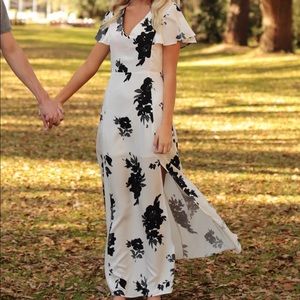 Strut + Bolt Floral Maxi